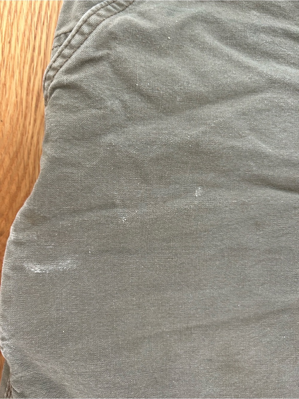 Carhartt Men's Olive Work Shorts - Picture 3 of 4